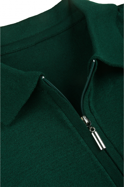 DeepSEA Slim Fit Nefes Alan Pamuklu Polo Yaka Tişört Dar Kesim Örme Kumaş Tişört 2505030