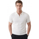 DeepSEA Slim Fit Nefes Alan Pamuklu Polo Yaka Tişört Dar Kesim Örme Kumaş Tişört 2505030