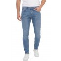 DeepSEA Likralı Taşlanmış Dar Kesim Kot Pantolon Slim Fit Erkek Jean 2600066