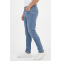 DeepSEA Likralı Taşlanmış Dar Kesim Kot Pantolon Slim Fit Erkek Jean 2600066