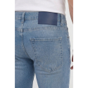 DeepSEA Likralı Taşlanmış Dar Kesim Kot Pantolon Slim Fit Erkek Jean 2600066