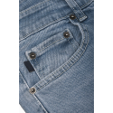 DeepSEA Likralı Taşlanmış Dar Kesim Kot Pantolon Slim Fit Erkek Jean 2600066