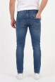 DeepSEA Likralı Taşlanmış Dar Kesim Kot Pantolon Slim Fit Erkek Jean 2600066