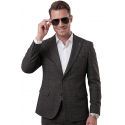 DeepSEA Slim Fit Kesim Çift Düğme Çift Yırtmaç 2 Li Takım Elbise 2601812