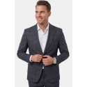 DeepSEA Slim Fit Kesim Çift Düğme Çift Yırtmaç 2 Li Takım Elbise 2601812