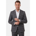 DeepSEA Slim Fit Kesim Çift Düğme Çift Yırtmaç 2 Li Takım Elbise 2601812