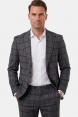 DeepSEA Slim Fit Kesim Çift Düğme Çift Yırtmaç 2 Li Takım Elbise 2601812