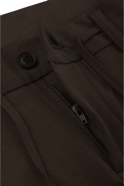 DeepSEA Erkek Likralı Gofre Kumaş Beli Lastikli İpli Slim Fit Günlük Pantolon 2600572