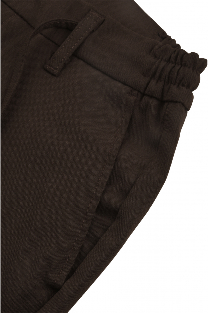 DeepSEA Erkek Likralı Gofre Kumaş Beli Lastikli İpli Slim Fit Günlük Pantolon 2600572