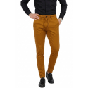 DeepSEA Erkek Likralı Gofre Kumaş Beli Lastikli İpli Slim Fit Günlük Pantolon 2600572