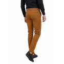DeepSEA Erkek Likralı Gofre Kumaş Beli Lastikli İpli Slim Fit Günlük Pantolon 2600572