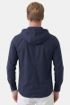 DeepSEA Kapüşonlu Cepli Slim Fit Likralı Kot Gömlek 2300396