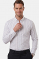 DeepSEA Slim Fit Likralı Kolay Ütülenebilir Gizli Düğmeli Erkek Gömlek 2602001