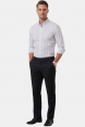 DeepSEA Slim Fit Likralı Kolay Ütülenebilir Gizli Düğmeli Erkek Gömlek 2602001