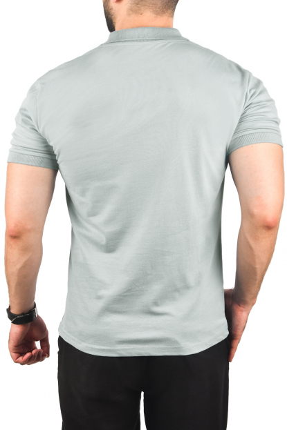 DeepSEA Slim Fit Nefes Alan Pamuklu Polo Yaka Tişört Dar Kesim Örme Kumaş Tişört 2501207
