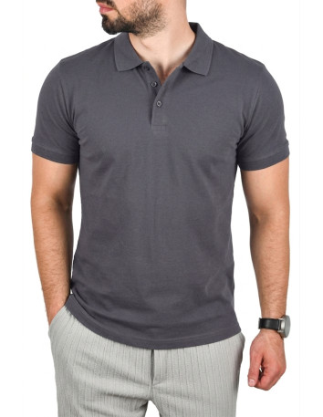 DeepSEA Slim Fit Nefes Alan Pamuklu Polo Yaka Tişört Dar Kesim Örme Kumaş Tişört 2501207