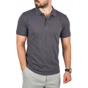 DeepSEA Slim Fit Nefes Alan Pamuklu Polo Yaka Tişört Dar Kesim Örme Kumaş Tişört 2501207