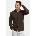 DeepSEA Slim Fit Erkek Gömlek Kolay Ütülenen Nefes Alan Kumaş, Dört Mevsim Şıklık 2602604