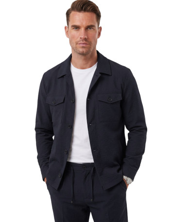 DeepSEA Kare Desenli Slim Fit Erkek Takım Elbise – Çift Düğme Çift Yırtmaç 2’li Takım 2604007