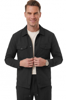 DeepSEA Kare Desenli Slim Fit Erkek Takım Elbise – Çift Düğme Çift Yırtmaç 2’li Takım 2604007 2