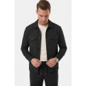 DeepSEA Kare Desenli Slim Fit Erkek Takım Elbise – Çift Düğme Çift Yırtmaç 2’li Takım 2604007