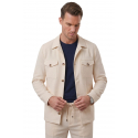 DeepSEA Kare Desenli Slim Fit Erkek Takım Elbise – Çift Düğme Çift Yırtmaç 2’li Takım 2604007