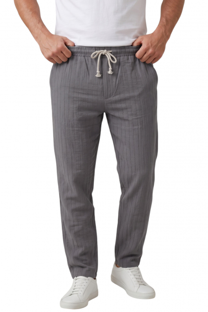 DeepSEA Beli ve Paçası Lastikli Spor Pantolon Eşofman Altı 2600263