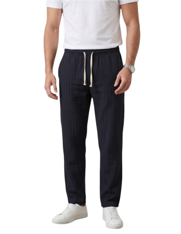 DeepSEA Beli ve Paçası Lastikli Spor Pantolon Eşofman Altı 2600263