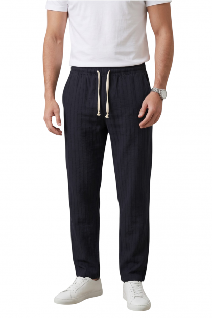 DeepSEA Beli ve Paçası Lastikli Spor Pantolon Eşofman Altı 2600263