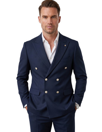 DeepSEA Slim Fit Gofre Dokulu Yazlık Spor Takım Elbise – Yarım Astarlı Likralı 2’li Kombin 2600820 2