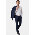 DeepSEA Slim Fit Gofre Dokulu Yazlık Spor Takım Elbise – Yarım Astarlı Likralı 2’li Kombin 2600820