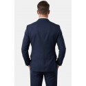 DeepSEA Slim Fit Gofre Dokulu Yazlık Spor Takım Elbise – Yarım Astarlı Likralı 2’li Kombin 2600820