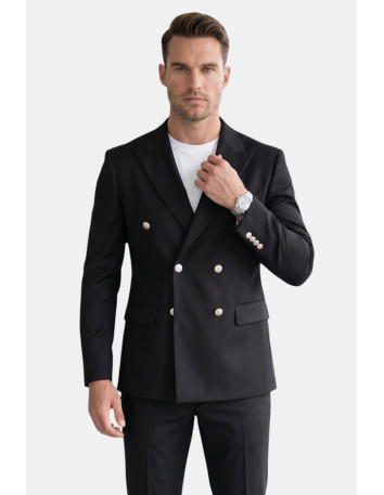 DeepSEA Slim Fit Gofre Dokulu Yazlık Spor Takım Elbise – Yarım Astarlı Likralı 2’li Kombin 2600820 2