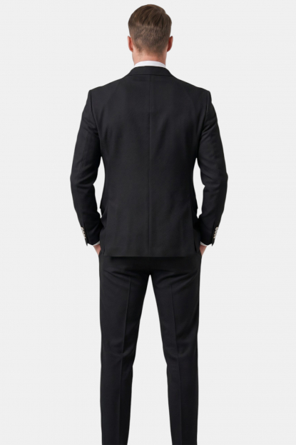 DeepSEA Slim Fit Gofre Dokulu Yazlık Spor Takım Elbise – Yarım Astarlı Likralı 2’li Kombin 2600820