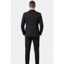 DeepSEA Slim Fit Gofre Dokulu Yazlık Spor Takım Elbise – Yarım Astarlı Likralı 2’li Kombin 2600820