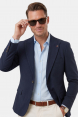 DeepSEA Dokulu Desenli İtalyan Kesim Blazer Ceket – Slim Fit Çift Düğme Ceket 2600776