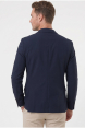 DeepSEA Dokulu Desenli İtalyan Kesim Blazer Ceket – Slim Fit Çift Düğme Ceket 2600776