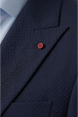DeepSEA Dokulu Desenli İtalyan Kesim Blazer Ceket – Slim Fit Çift Düğme Ceket 2600776