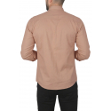 DeepSEA Slim Fit Dar Kesim Pamuklu Spor Gömlek Jakar Kumaş Likralı Gömlek 2500552