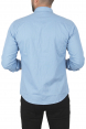 DeepSEA Slim Fit Dar Kesim Pamuklu Spor Gömlek Jakar Kumaş Likralı Gömlek 2500552