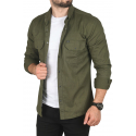 DeepSEA Slim Fit Dar Kesim Pamuklu Spor Gömlek Jakar Kumaş Likralı Gömlek 2500552