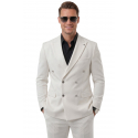 DeepSEA Slim Fit Gofre Dokulu Yazlık Spor Takım Elbise – Yarım Astarlı Likralı 2’li Kombin 2600820