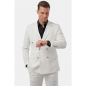 DeepSEA Slim Fit Gofre Dokulu Yazlık Spor Takım Elbise – Yarım Astarlı Likralı 2’li Kombin 2600820