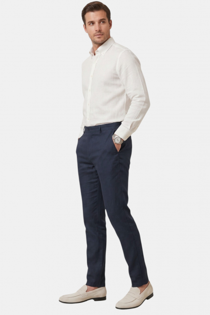 DeepSEA Erkek Modern Fit Likralı Kumaş Pantolon Günlük & Ofis Kullanımı 2600705