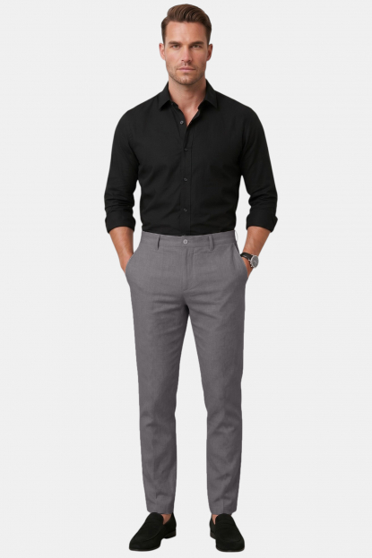 DeepSEA Erkek Modern Fit Likralı Kumaş Pantolon Günlük & Ofis Kullanımı 2600705