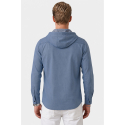DeepSEA Kapüşonlu Cepli Slim Fit Likralı Kot Gömlek 2300396