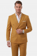 DeepSEA Slim Fit Kruvaze Takım Elbise Likralı Çizgili Dokulu Metal Düğmeli 2600643
