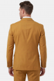 DeepSEA Slim Fit Kruvaze Takım Elbise Likralı Çizgili Dokulu Metal Düğmeli 2600643
