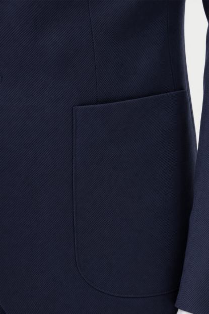 DeepSEA Kare Desenli Slim Fit Erkek Takım Elbise – Çift Düğme Çift Yırtmaç 2’li Takım 2600821