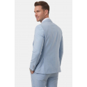 DeepSEA Erkek Slim Fit 3’lü Takım Elbise – Yelekli Ekose Desenli Çift Düğme Takım Elbise 2600342